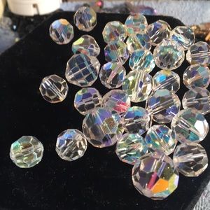 Various shapes of AB crystal beads great for craft